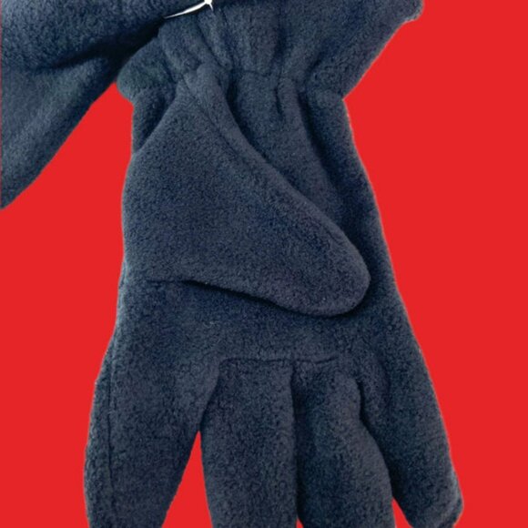 Chicago Bulls Vintage Late '90s NBA Women's Black Fleece NOS Gloves - Picture 3 of 6